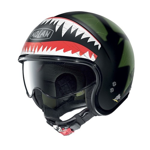 Casque moto scooter demi jet - moto,