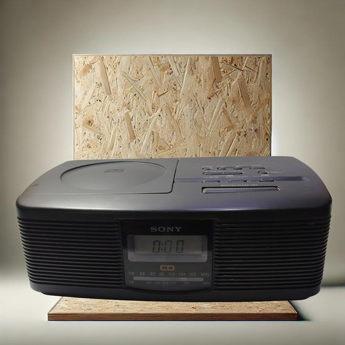 Radio réveil sony icf cd810l - réveil,