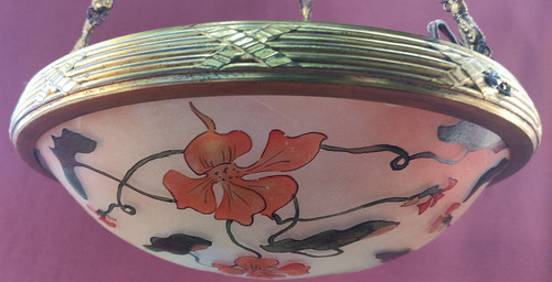 Lustre suspension époque - lustre, /