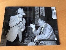 GEORGES SIMENON and JEAN GABIN - original press photo 13x18cm