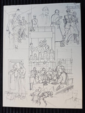 Blake et Mortimer - La machination Voronov - Jaquette Dedicacé  2000 - Neuf