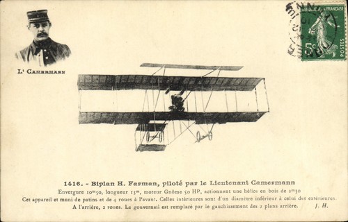 Biplan farman lieutenant - biplan,