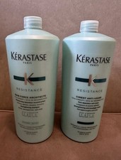 Kerastase Bain Force Architecte & Ciment Anti Usure 34oz / 1000ml duo w/ pumps