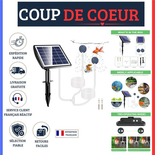 Pompe air solaire - à,