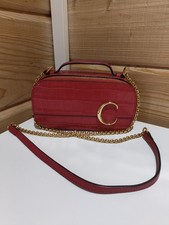 Sac bandoulière Chloé C cuir