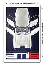 1963 Citroen AMI 6 - 11x17