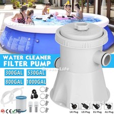 ÉlectriquePiscine Filtre Pompe Aquarium Flowclear Réservoir L'eau Filtration