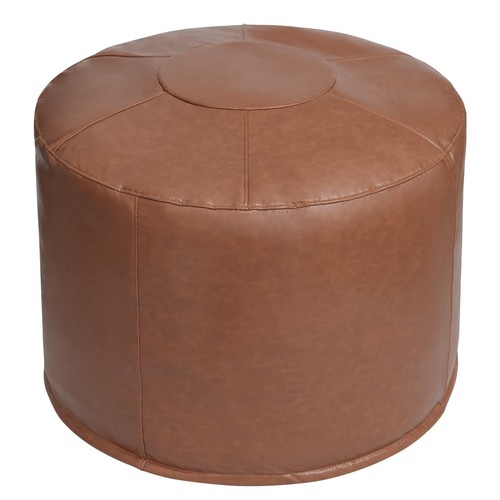 Unstuffed ottoman pouf - unstuffed, cover