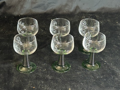 Lot verres roemer - verres, alsace