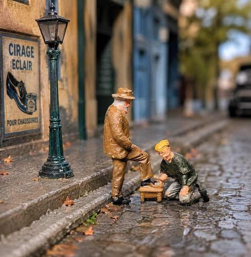 Figurines cireur - figurines, ho