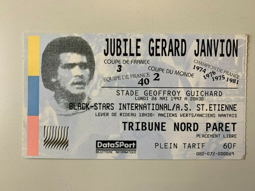 Rare ticket match jubile - rare,