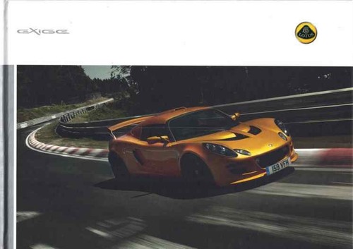 Catalogue brochure lotus exige - catalogue,