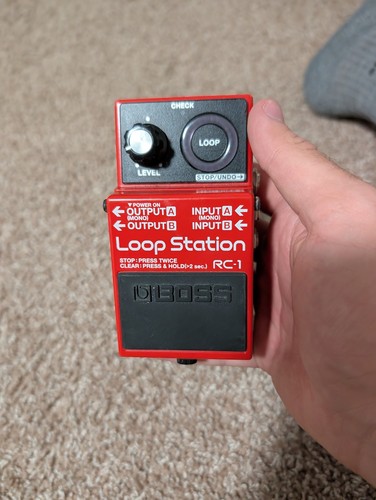 Boss loop station guitar - boss,