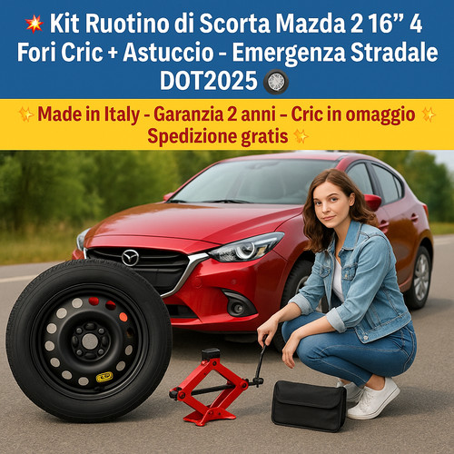 Kit galette secours mazda 2 - galette,