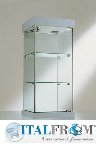 Verre vitrine comptoir - comptoir, avec