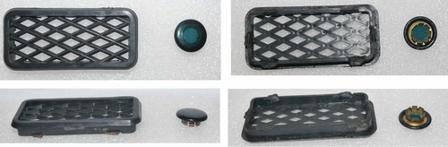 Grille plastique voyant - plastique, et