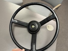 Jeep CJ-7 OEM Steering Wheel 1984 With Horn Button.  Excellent Condition.