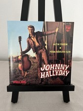 Single Vinyl MADE IN TURQUEY - Johnny Hallyday Altin Yüzuk/yezil Gözleri Için