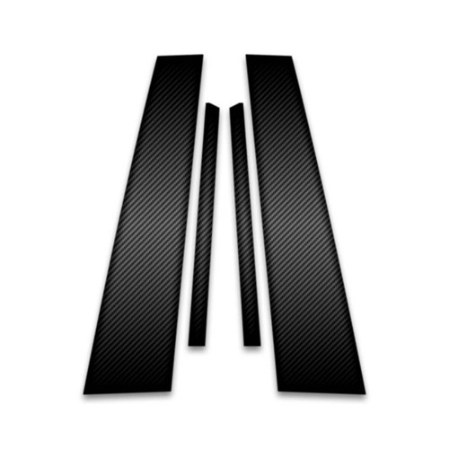 4pc carbon fiber pillar post - 4pc,