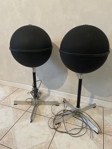 Paire enceintes boules - boules, jvc