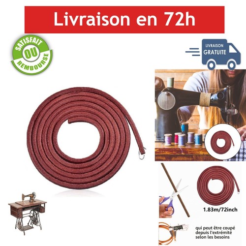 Courroie cuir x 5 mm - x,