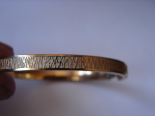 Bracelet jonc avec fermoir - bracelet,