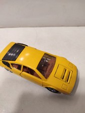 RARE VOITURE MEBETOYS A 47 - LAMBORGHINI URRACO JAUNE  - 1/43 - BEL ETAT