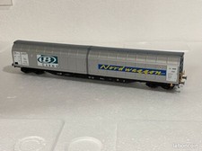 Wagon couvert paroi coulissante SNCF HO ROCO bcargo sncb super état 