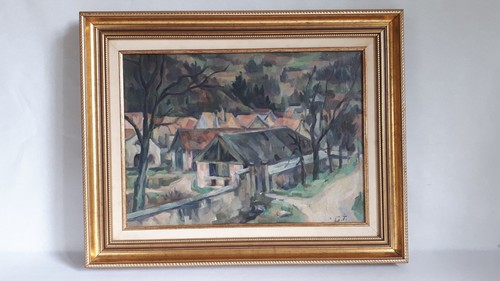 Peinture huile sur toile
