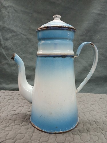 Cafetière tôle émaillée