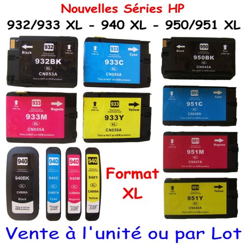 Cartouches encre compatibles - d'encre,