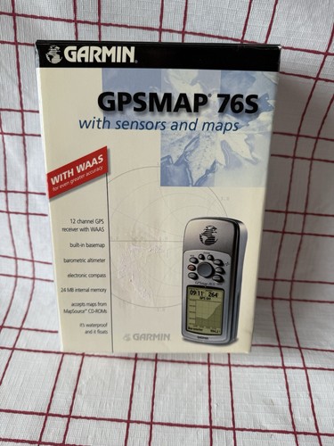 Garmin gpsmap 76s marine - garmin,