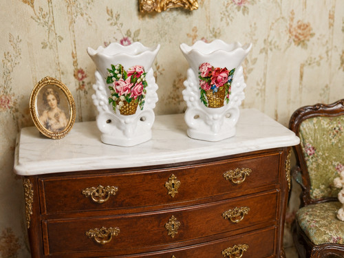 Paire vases mariés - de,