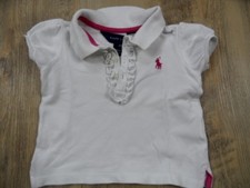 RALPH LAUREN joli polo blanc