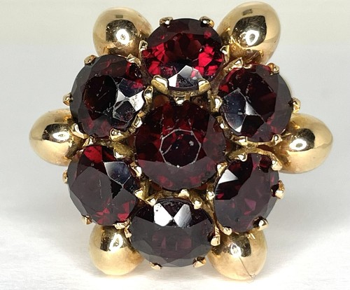 Bague style cluster - de,