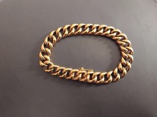 Bracelet maille gourmette