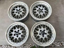 Rare 3 Piece Bbs Rs-Ii /O 027 028 17 Inch Pcd114.3 5H 8.0J 40/9.0J 40 Aluminum W