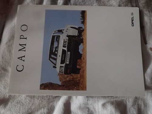 0104 fascicule opel campo - 0104,