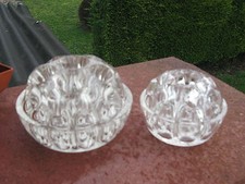 2 PIQUES FLEURS VERRE 9 TROUS