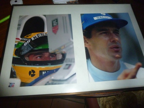Photos ayrton senna encadrées - ayrton,