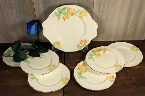 Ancien service dessert - service,