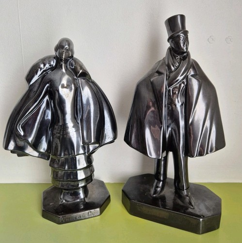 Paire statuettes art déco - paire,