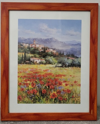 Cadre déco les coquelicots - coquelicots, en