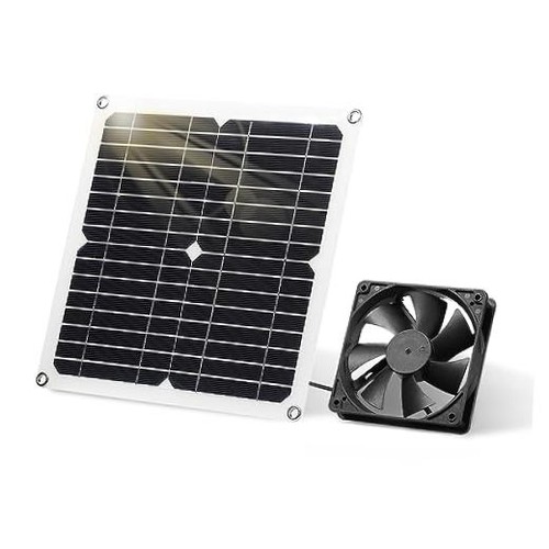 Solar panel fan kit 12w - solar, kit,