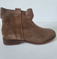 ANDRE Bottines cuir daim