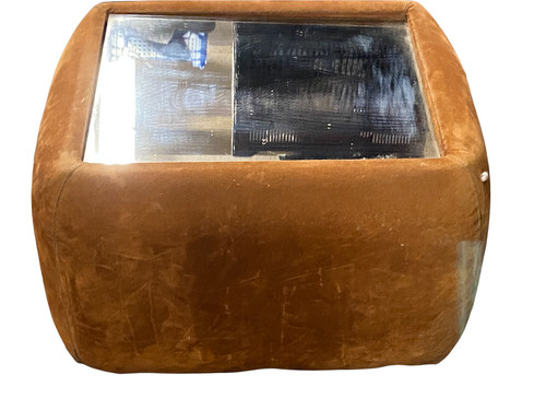 Ancien pouf année art - pouf, 70
