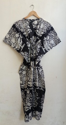 Robe maxi kaftan - robe, coton
