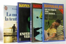 Ensemble de 4 romans: la nuit de la tentation ils sont tombés du ciel on en