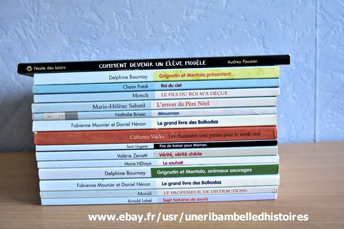 Lot livres ecole des - 15,