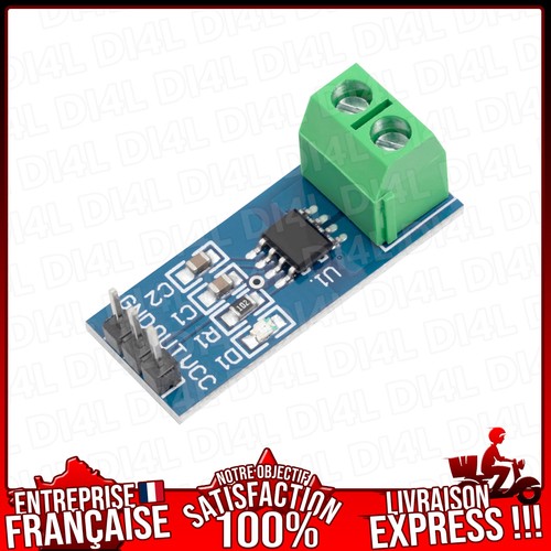 Acs712 30a module capteur - acs712, de